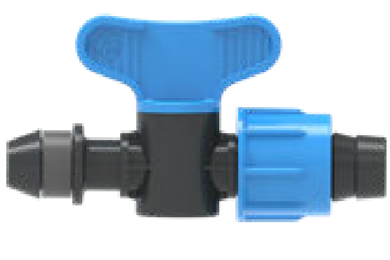 TR- MINI VALVULA CONECTOR INICIAL GOMA X TORCION CINTA AZUL-MV0017B