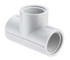 SP- 405-010 TEE 1" ROSCA HEMBRA