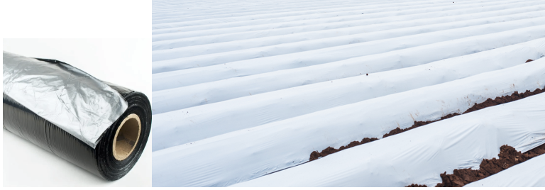 TC- BLANCO NEGRO CALIBRE 80 ANCHO 1.40M X LARGO 915M GOFRADO