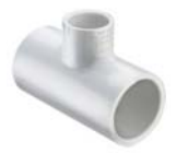 [401-420] SP- 401-420 REDUCCION TEE 4"X2" CEMENTAR