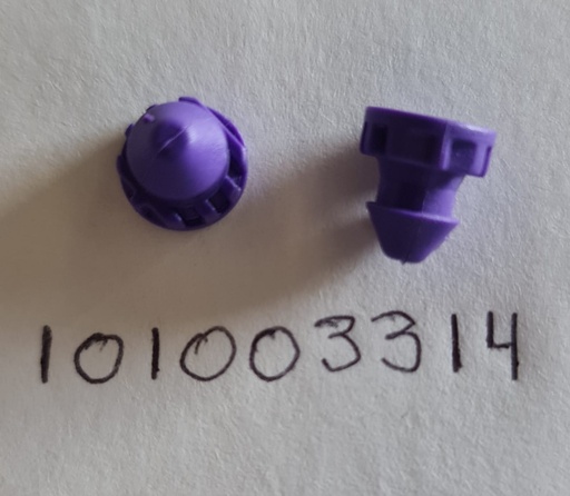 [101003314] RV- TAPON PARA GOTERO 2MM SUPERTIF VIOLETA