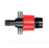 [T-FTA5-400B] TR-CONECTOR DENTADO 400B X TORCION CINTA 5/8 ROJO