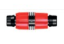 [T-FTC500] TR- CONECTOR TORCION CINTA 5/8 X CINTA 5/8 ROJO