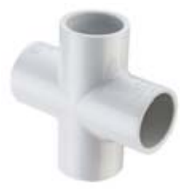 [420-010] SP- 420-010 CRUZ 1" CEMENTAR